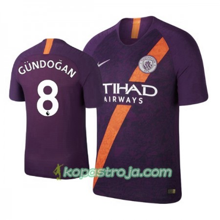 Billiga Fotbollströjor Manchester City Gundogan 8 Tredje tröja 2018/19 Kortärmad